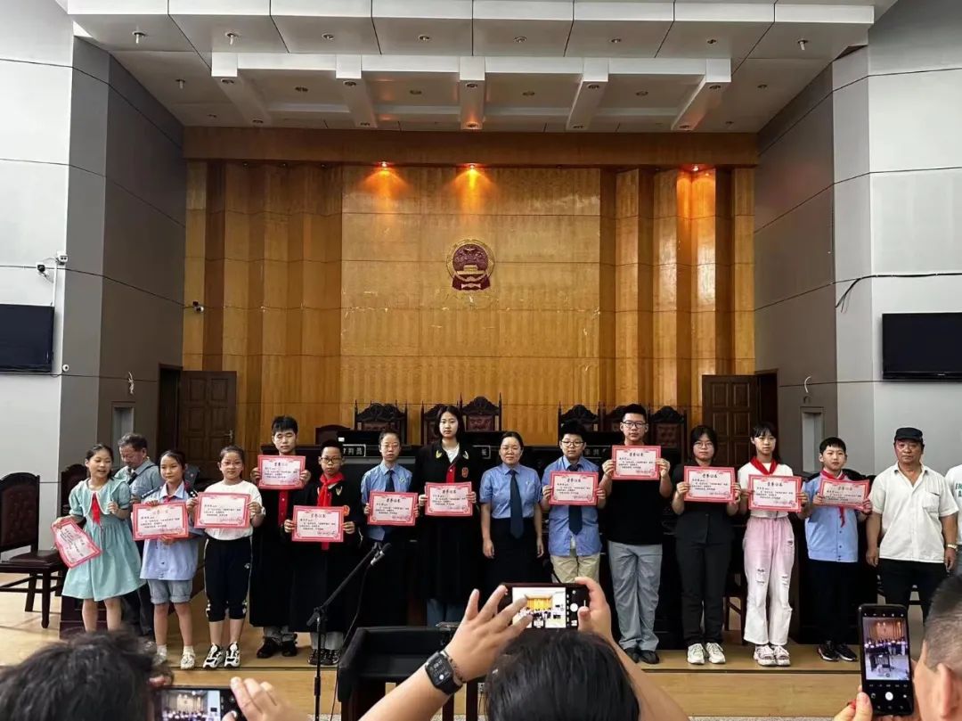 弋江检察：青少年模拟法庭 沉浸式学法用法